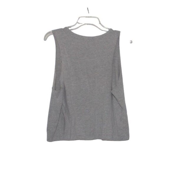 Miken Flow Women's Gray "Love  Globe" Tank Top Size XL - Picture 3 of 4